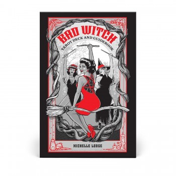 Bad Witch Taro kortos ir knyga Fair Winds Press